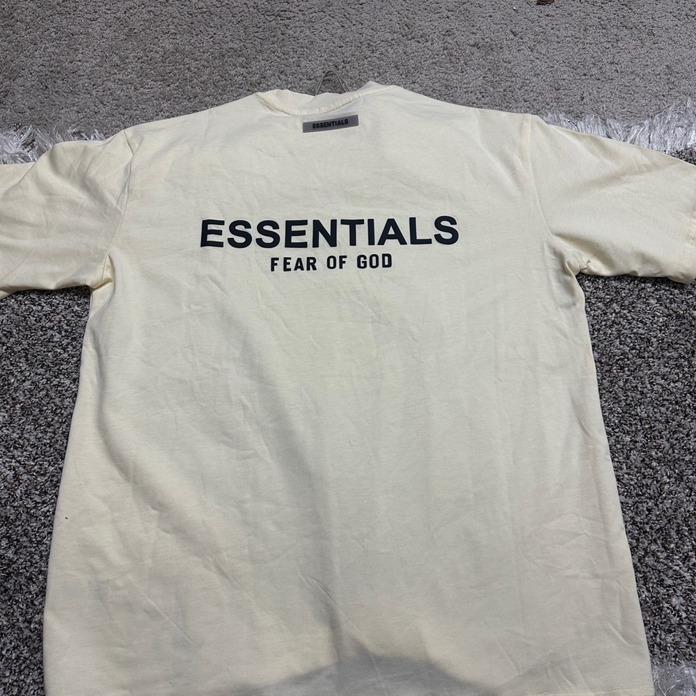 Fear of God Essentials Off-White Short Sleeve Tee